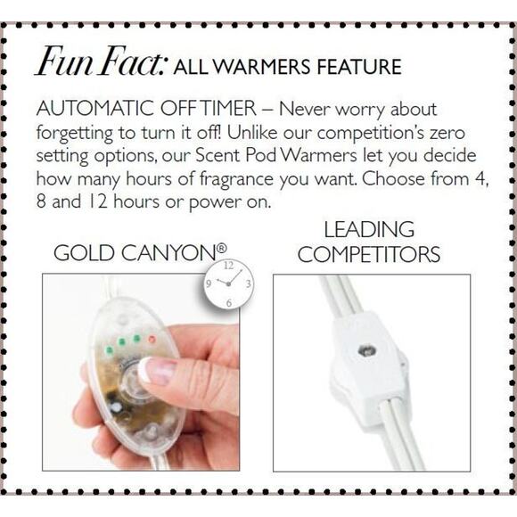 Gold Canyon Candles Ecru Warmer for wax melts & fragrance oils w/ glass dish NIB - Picture 2 of 2